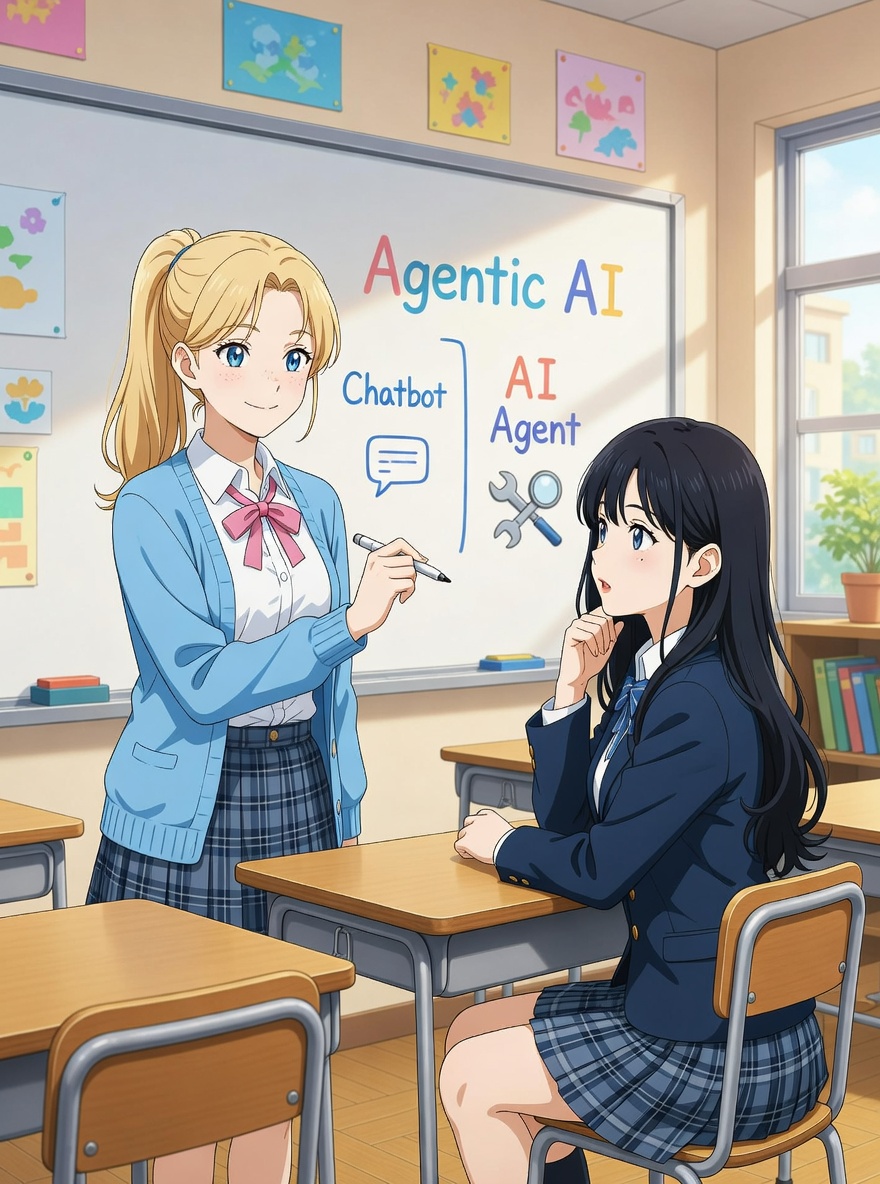 Agentic AI とは — AIが自分で動く？はじめての出会い
